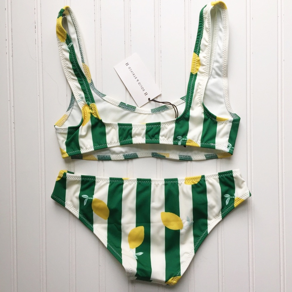 Madewell Solid And Striped Elle Lemons Bikini - image 4